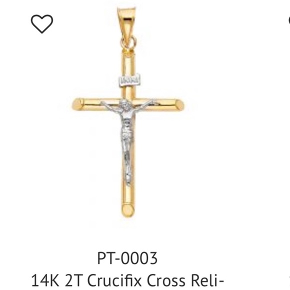 Gold cross 14k
